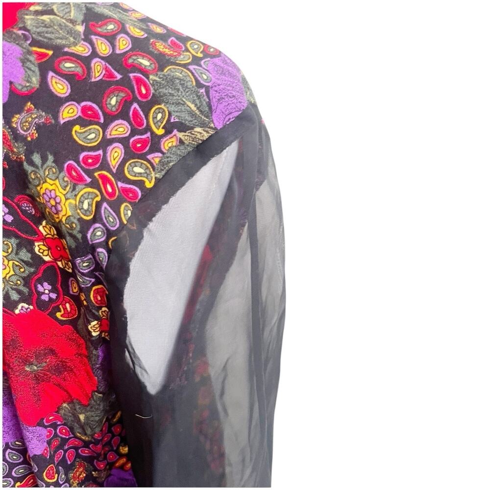 Collective Concepts Vintage Patchwork Blazer Jack… - image 7